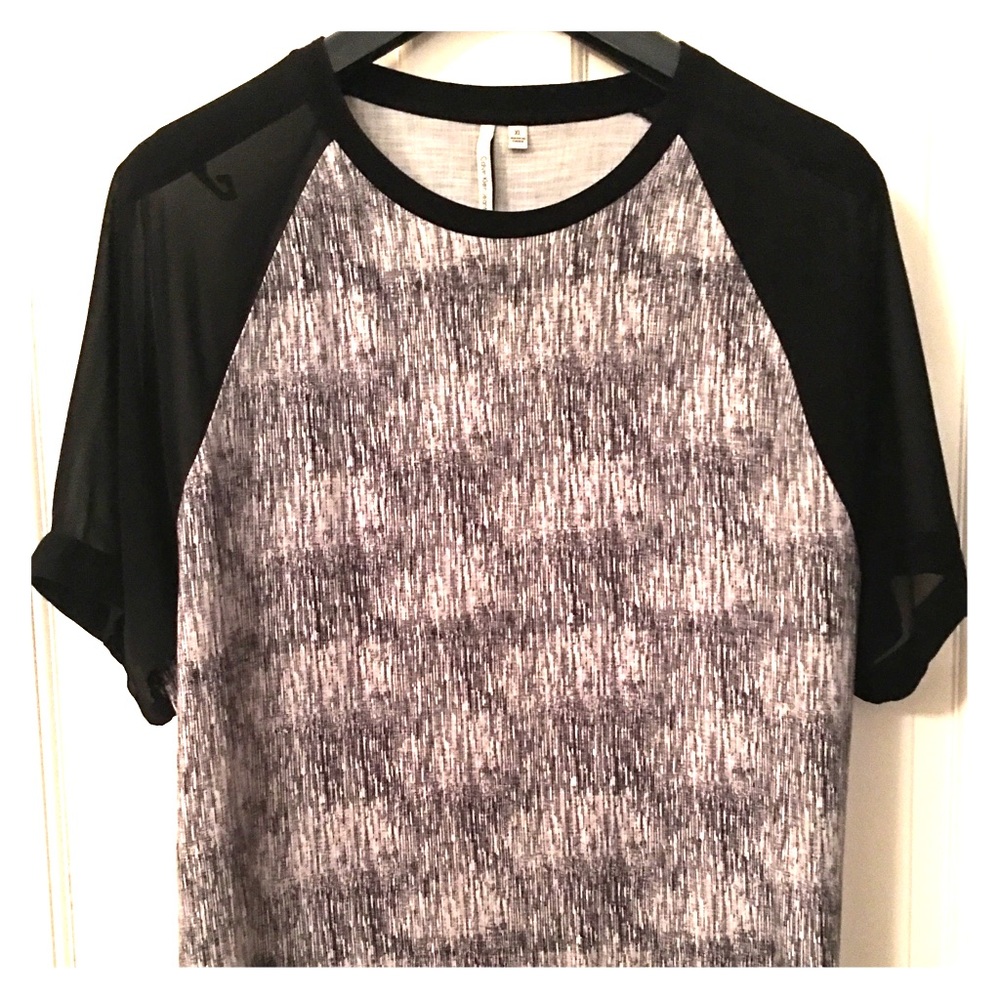 Calvin Klein cotton jersey blouse